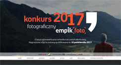 Desktop Screenshot of konkurs.empikfoto.pl